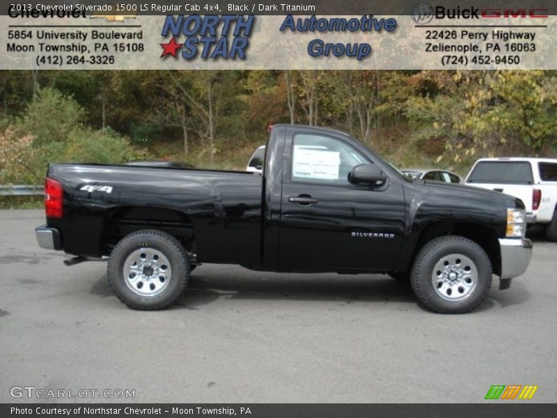 Black / Dark Titanium 2013 Chevrolet Silverado 1500 LS Regular Cab 4x4