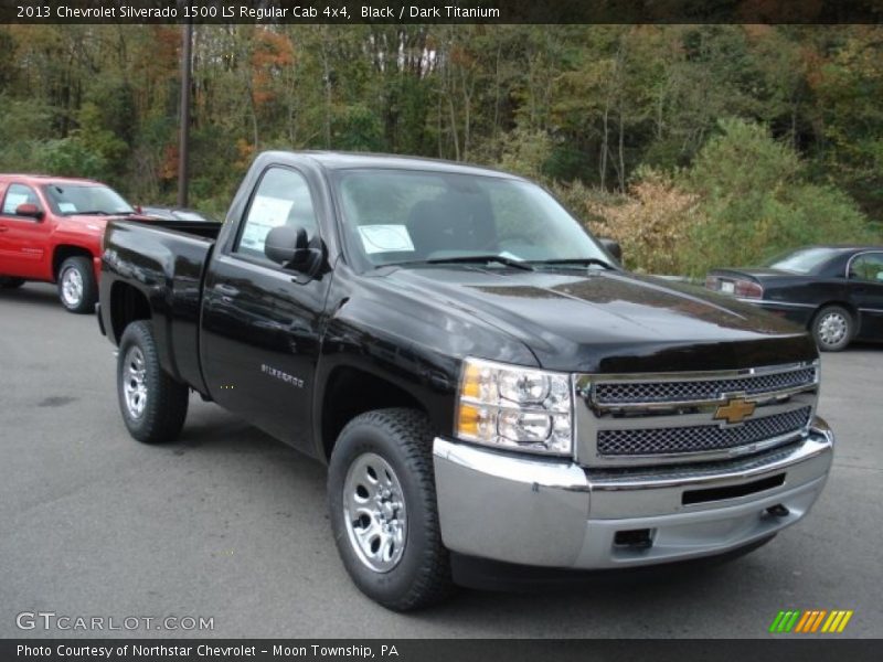 Black / Dark Titanium 2013 Chevrolet Silverado 1500 LS Regular Cab 4x4
