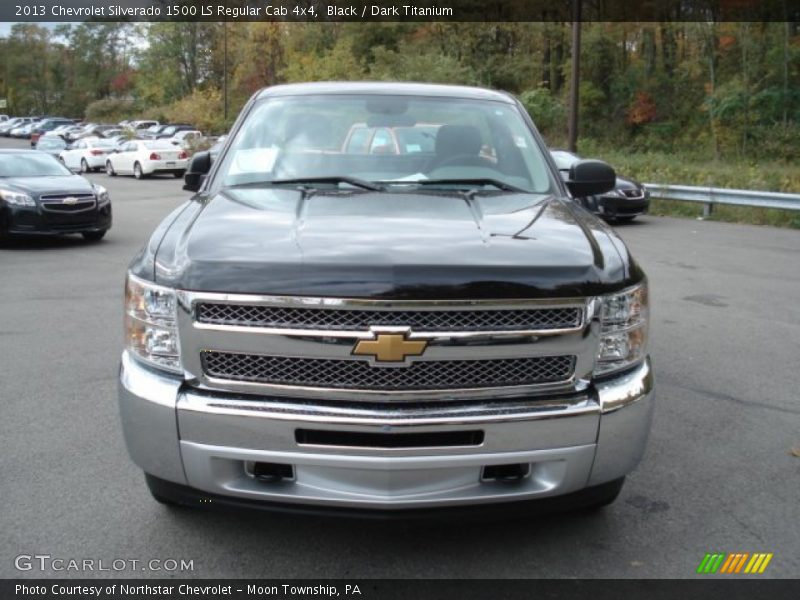 Black / Dark Titanium 2013 Chevrolet Silverado 1500 LS Regular Cab 4x4