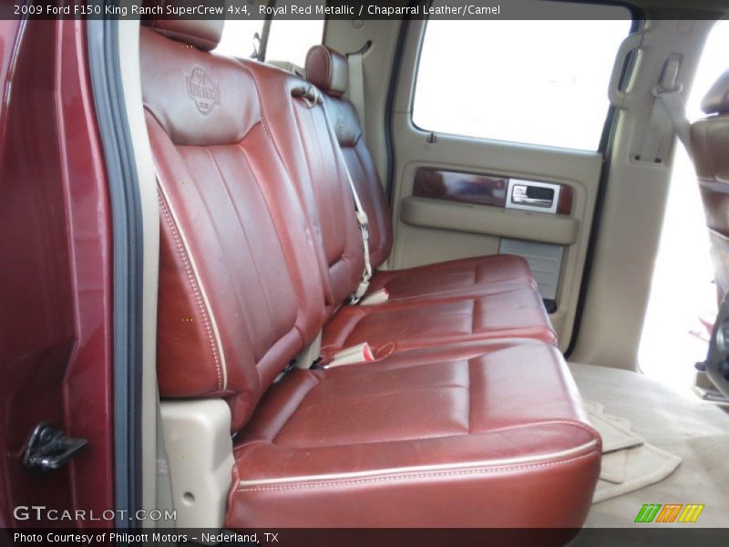 Royal Red Metallic / Chaparral Leather/Camel 2009 Ford F150 King Ranch SuperCrew 4x4