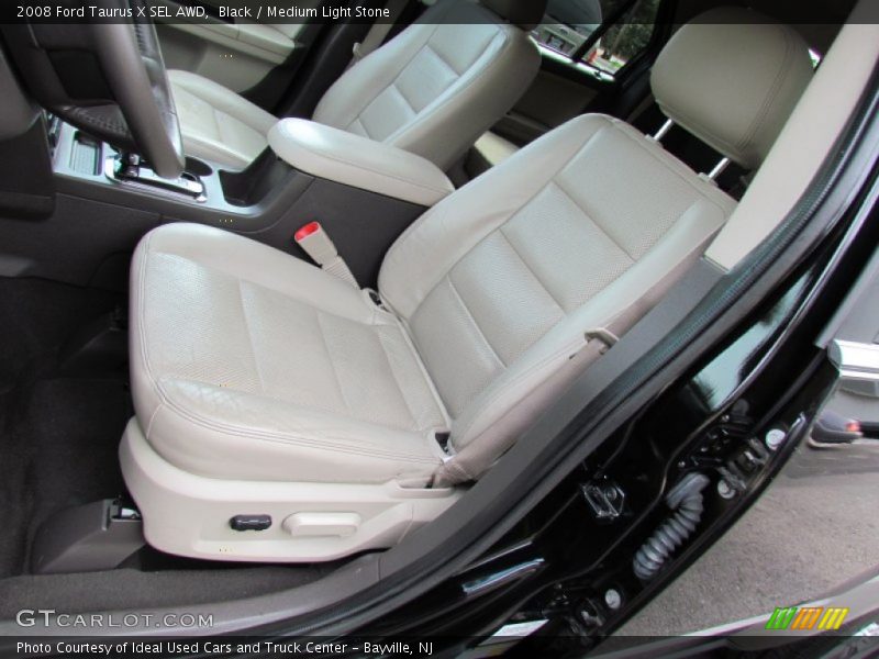 Black / Medium Light Stone 2008 Ford Taurus X SEL AWD
