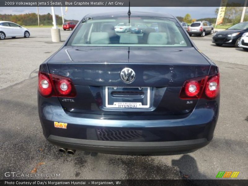 Blue Graphite Metallic / Art Grey 2009 Volkswagen Jetta S Sedan