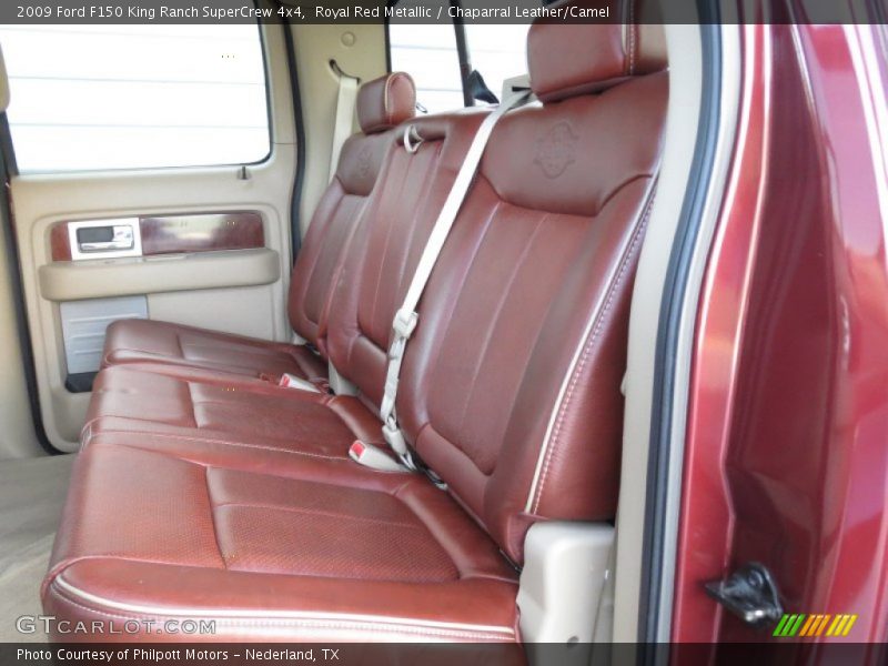 Royal Red Metallic / Chaparral Leather/Camel 2009 Ford F150 King Ranch SuperCrew 4x4