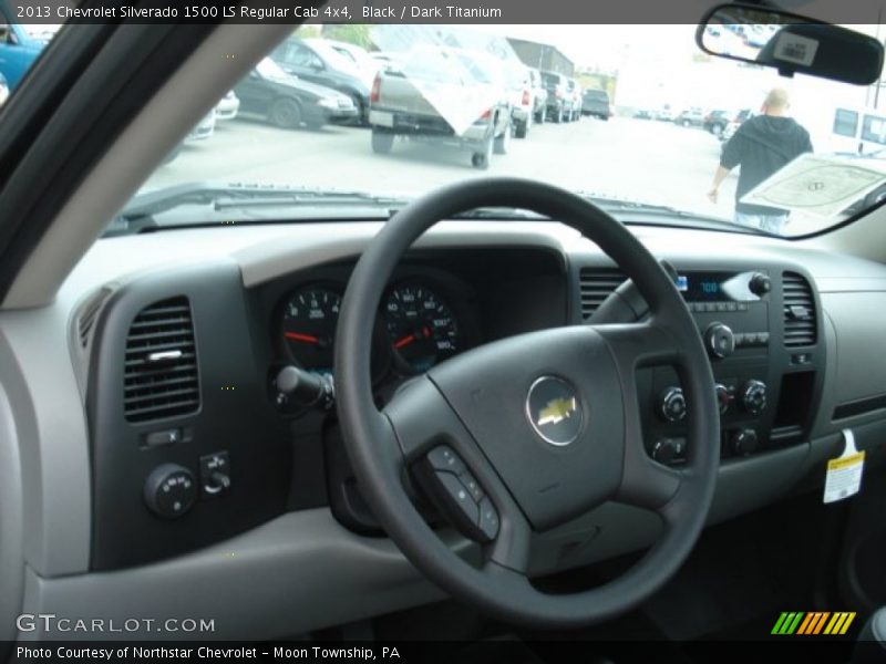 Black / Dark Titanium 2013 Chevrolet Silverado 1500 LS Regular Cab 4x4
