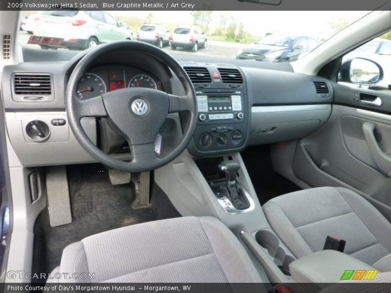 Art Grey Interior - 2009 Jetta S Sedan 