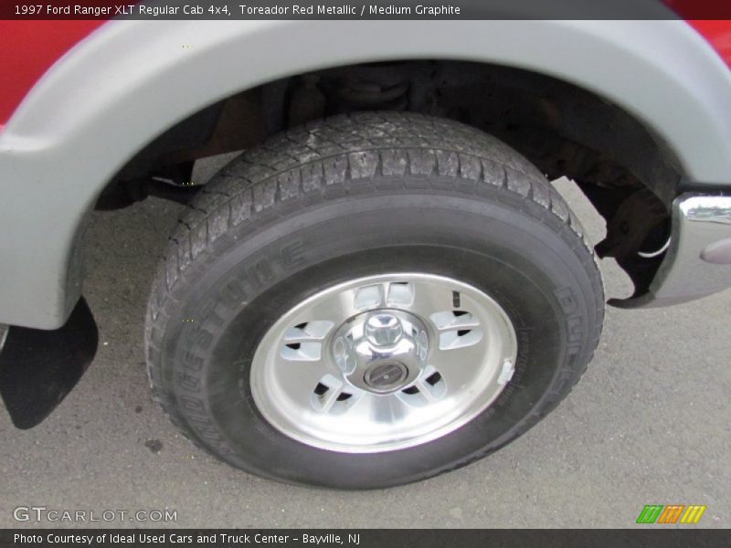 Toreador Red Metallic / Medium Graphite 1997 Ford Ranger XLT Regular Cab 4x4