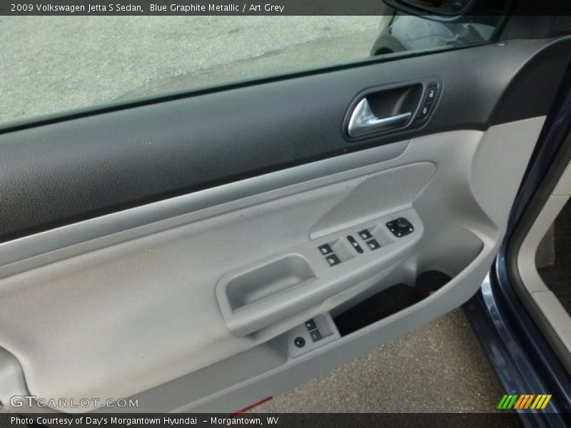 Blue Graphite Metallic / Art Grey 2009 Volkswagen Jetta S Sedan