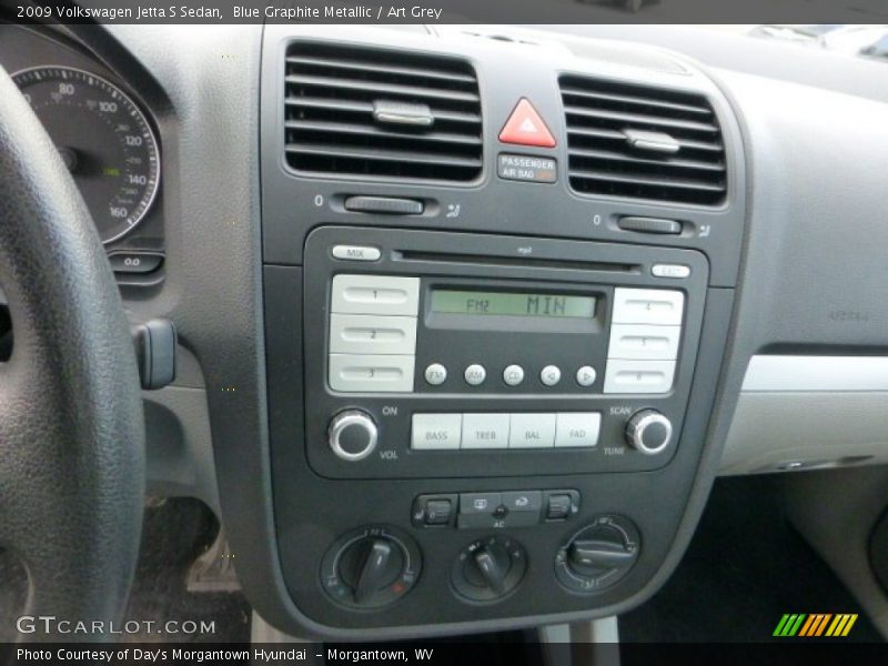 Blue Graphite Metallic / Art Grey 2009 Volkswagen Jetta S Sedan