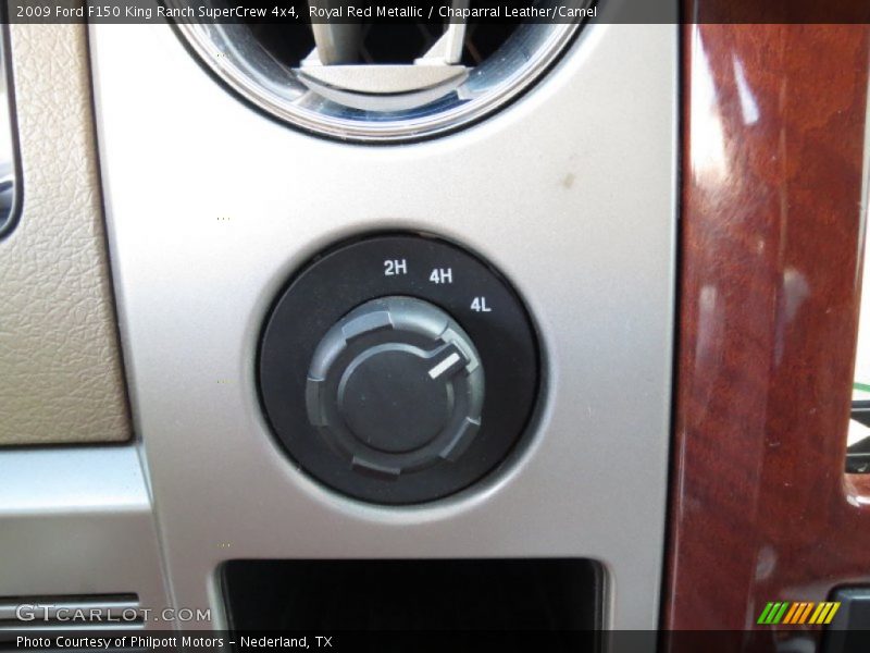 Royal Red Metallic / Chaparral Leather/Camel 2009 Ford F150 King Ranch SuperCrew 4x4