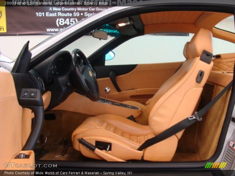  2000 550 Maranello Beige Interior