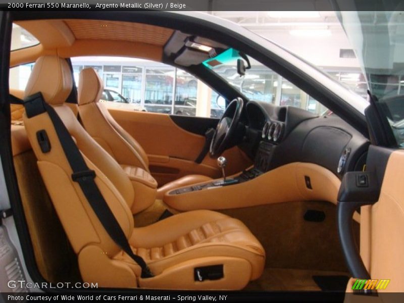  2000 550 Maranello Beige Interior
