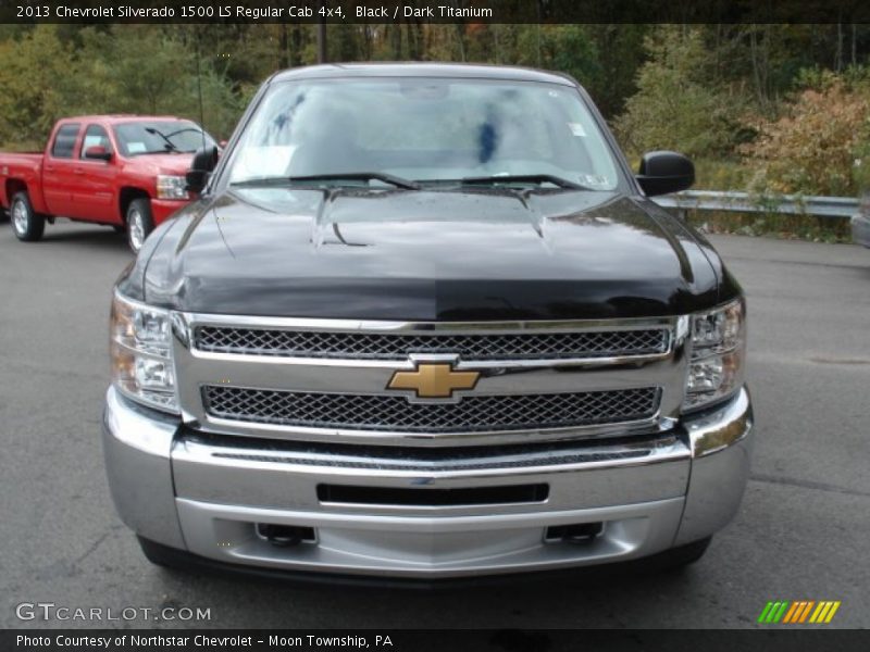 Black / Dark Titanium 2013 Chevrolet Silverado 1500 LS Regular Cab 4x4