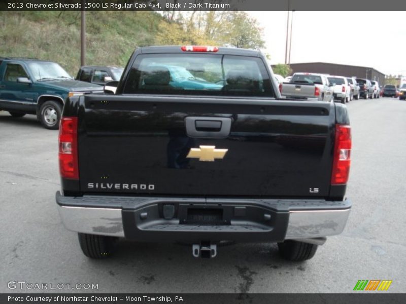 Black / Dark Titanium 2013 Chevrolet Silverado 1500 LS Regular Cab 4x4