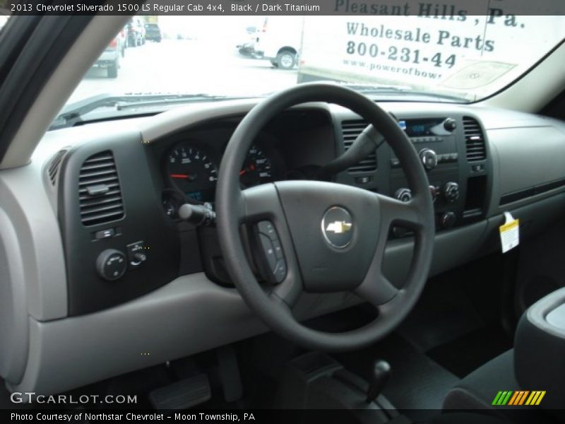 Black / Dark Titanium 2013 Chevrolet Silverado 1500 LS Regular Cab 4x4