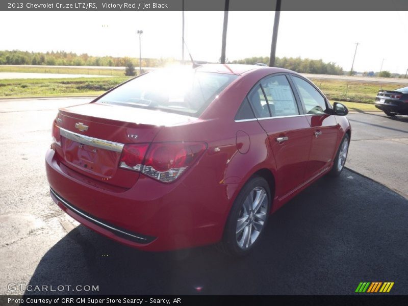 Victory Red / Jet Black 2013 Chevrolet Cruze LTZ/RS