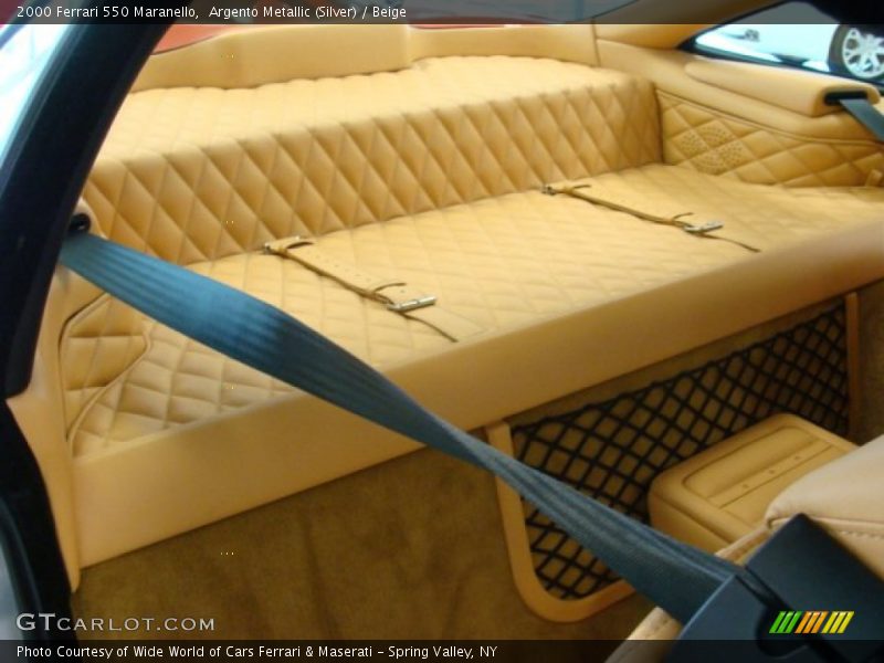  2000 550 Maranello Beige Interior