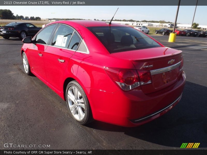 Victory Red / Jet Black 2013 Chevrolet Cruze LTZ/RS