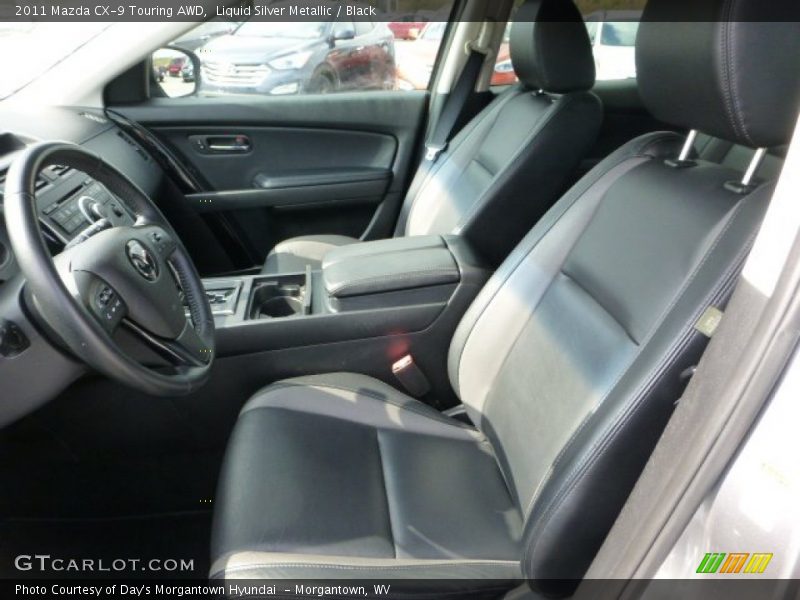 Front Seat of 2011 CX-9 Touring AWD