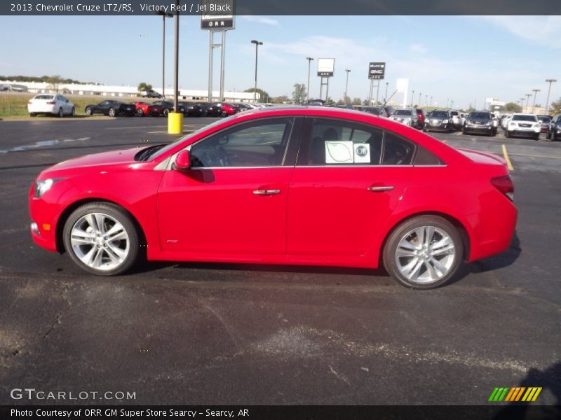 Victory Red / Jet Black 2013 Chevrolet Cruze LTZ/RS