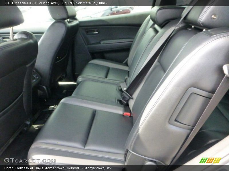 Rear Seat of 2011 CX-9 Touring AWD