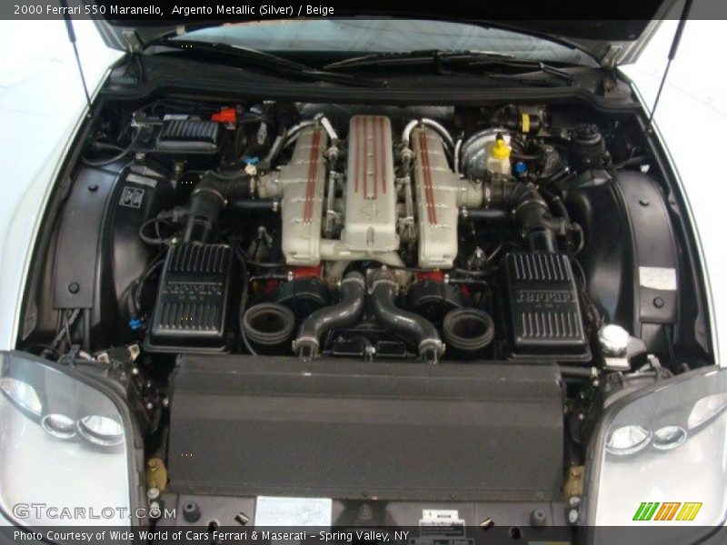  2000 550 Maranello Engine - 5.5 Liter DOHC 48-Valve V12