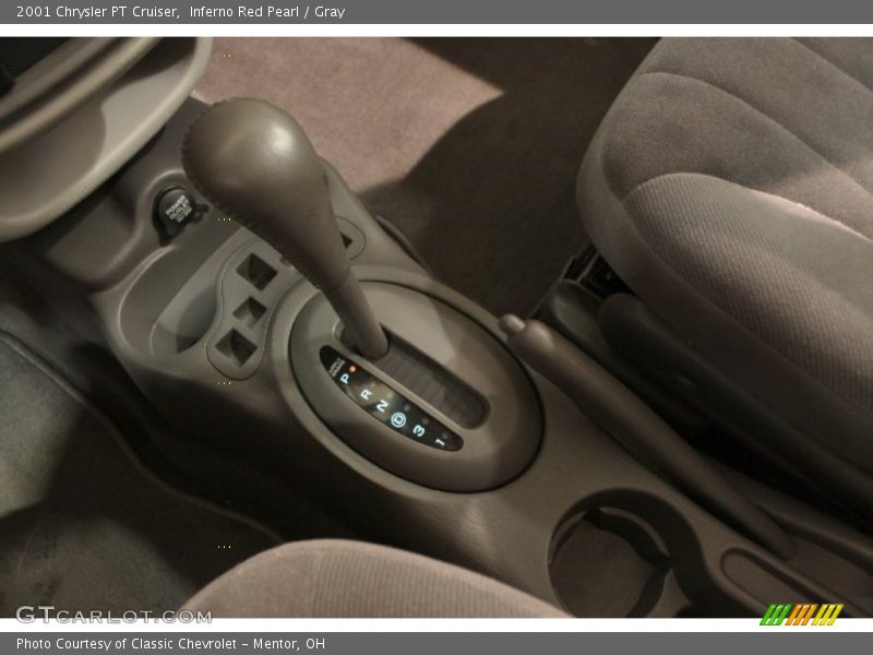 Inferno Red Pearl / Gray 2001 Chrysler PT Cruiser