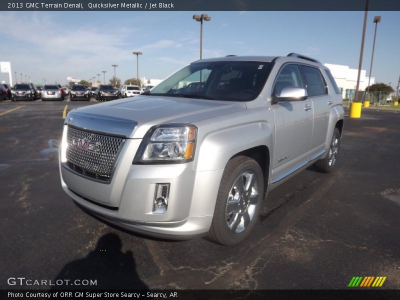 Quicksilver Metallic / Jet Black 2013 GMC Terrain Denali