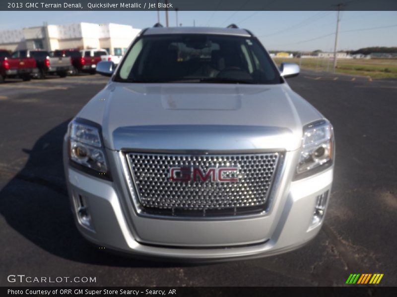 Quicksilver Metallic / Jet Black 2013 GMC Terrain Denali