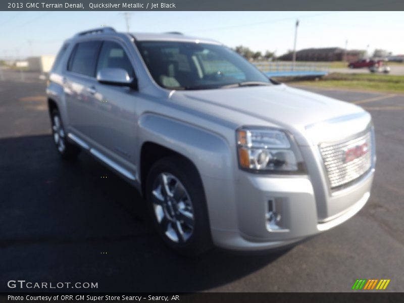 Quicksilver Metallic / Jet Black 2013 GMC Terrain Denali