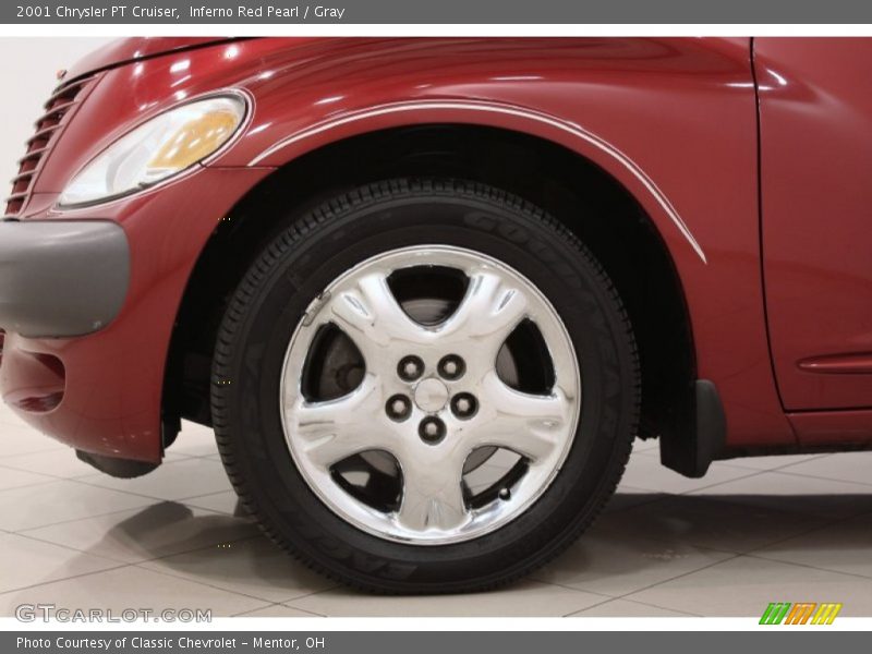 Inferno Red Pearl / Gray 2001 Chrysler PT Cruiser