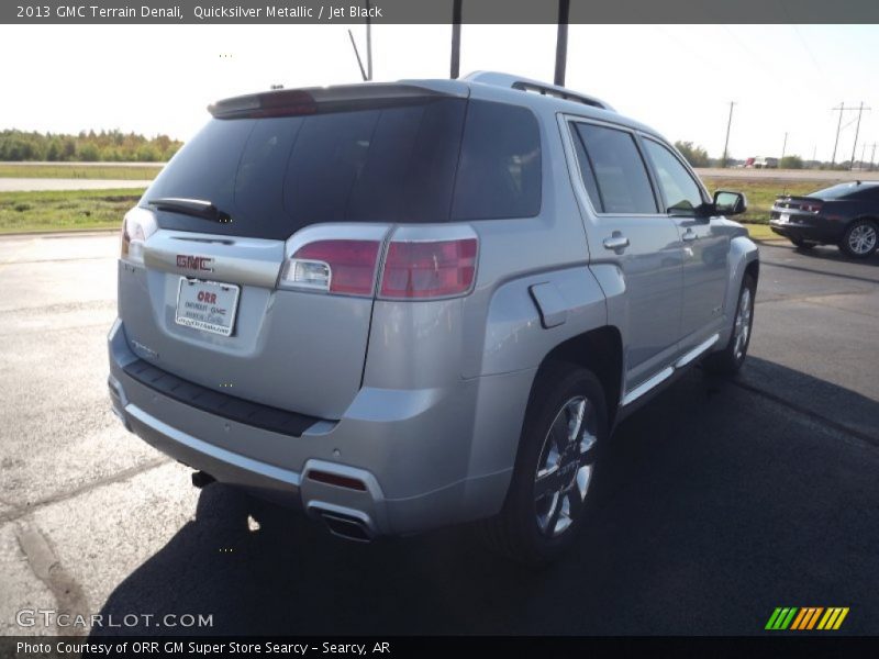 Quicksilver Metallic / Jet Black 2013 GMC Terrain Denali