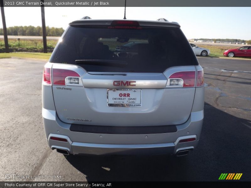 Quicksilver Metallic / Jet Black 2013 GMC Terrain Denali