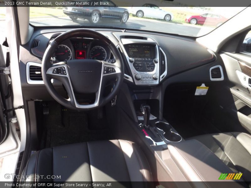 Quicksilver Metallic / Jet Black 2013 GMC Terrain Denali