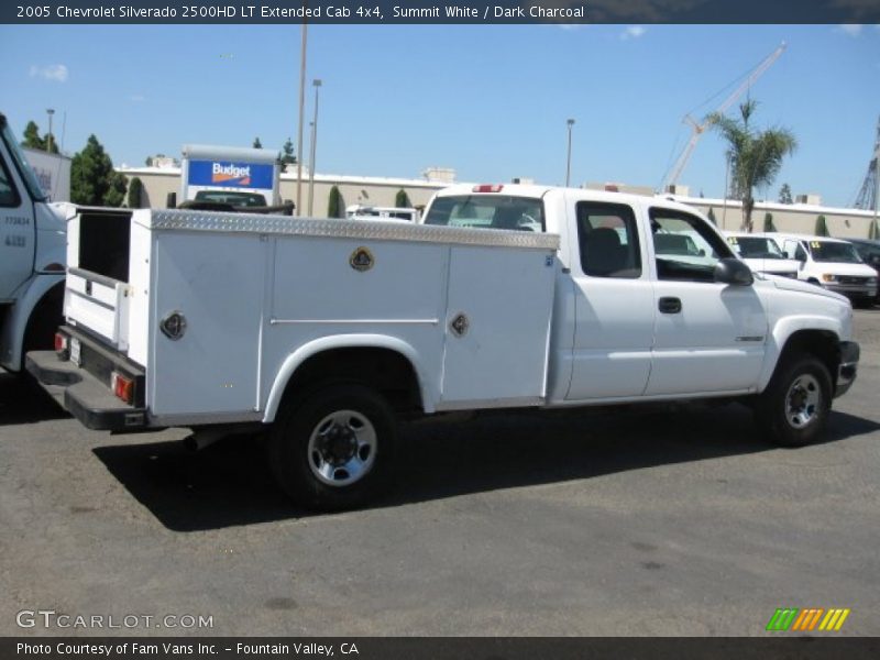 Summit White / Dark Charcoal 2005 Chevrolet Silverado 2500HD LT Extended Cab 4x4