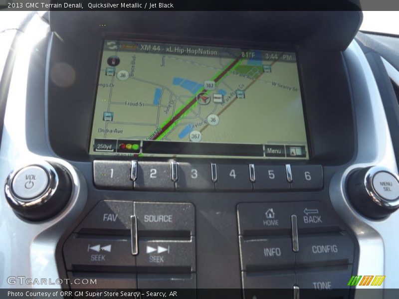 Quicksilver Metallic / Jet Black 2013 GMC Terrain Denali