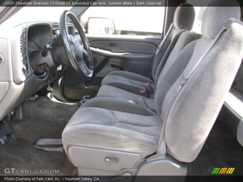 Summit White / Dark Charcoal 2005 Chevrolet Silverado 2500HD LT Extended Cab 4x4