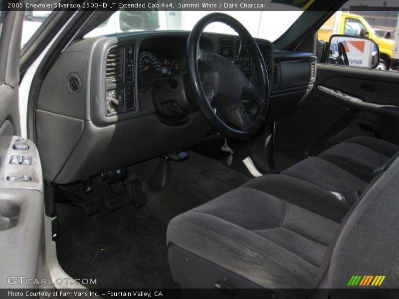 Summit White / Dark Charcoal 2005 Chevrolet Silverado 2500HD LT Extended Cab 4x4