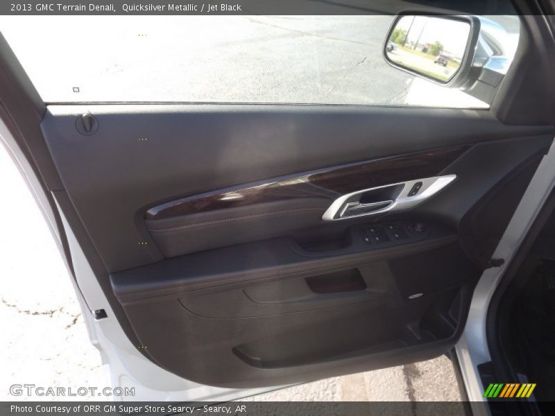 Quicksilver Metallic / Jet Black 2013 GMC Terrain Denali