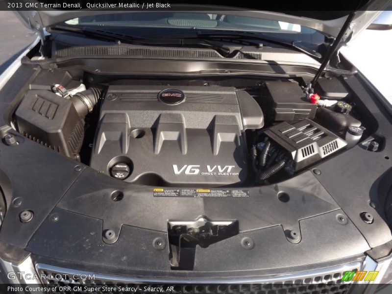 Quicksilver Metallic / Jet Black 2013 GMC Terrain Denali