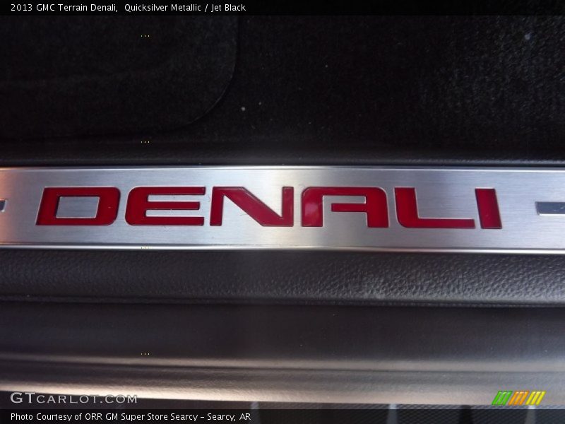 Quicksilver Metallic / Jet Black 2013 GMC Terrain Denali