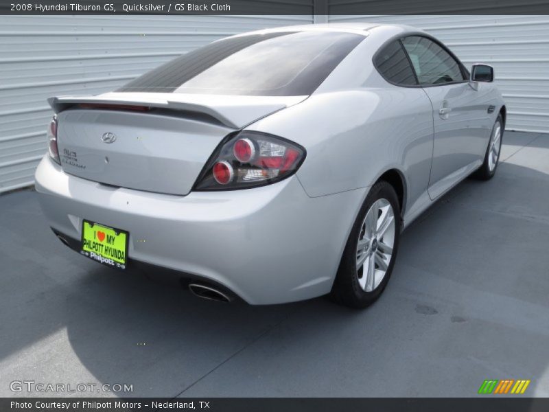 Quicksilver / GS Black Cloth 2008 Hyundai Tiburon GS