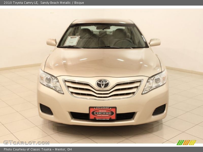 Sandy Beach Metallic / Bisque 2010 Toyota Camry LE
