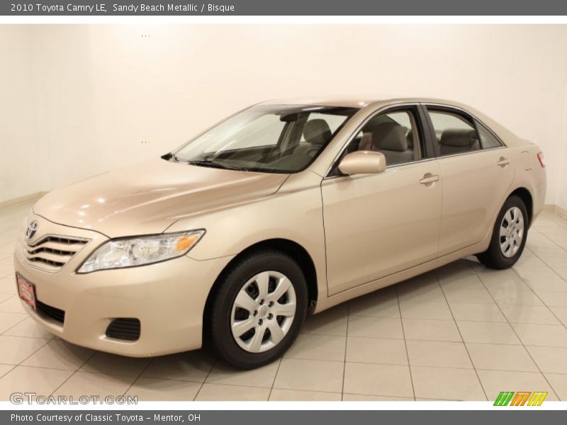 Sandy Beach Metallic / Bisque 2010 Toyota Camry LE