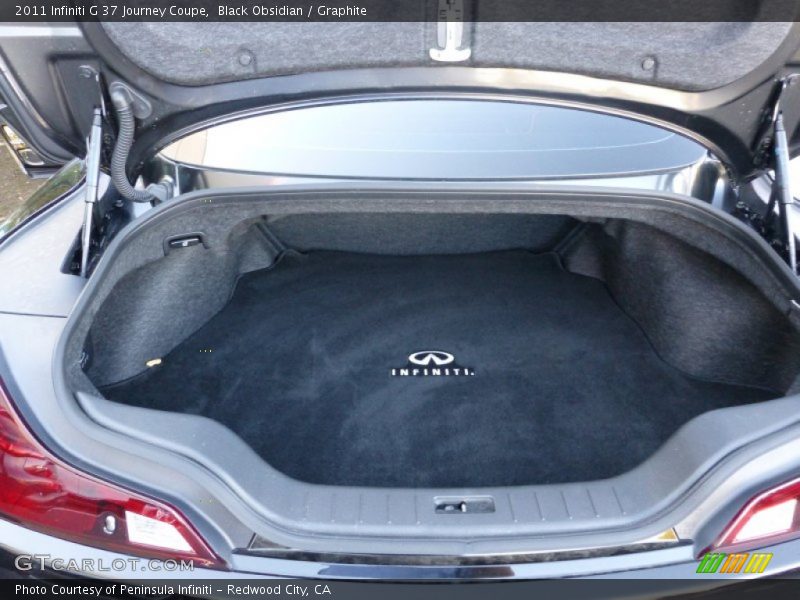 Black Obsidian / Graphite 2011 Infiniti G 37 Journey Coupe