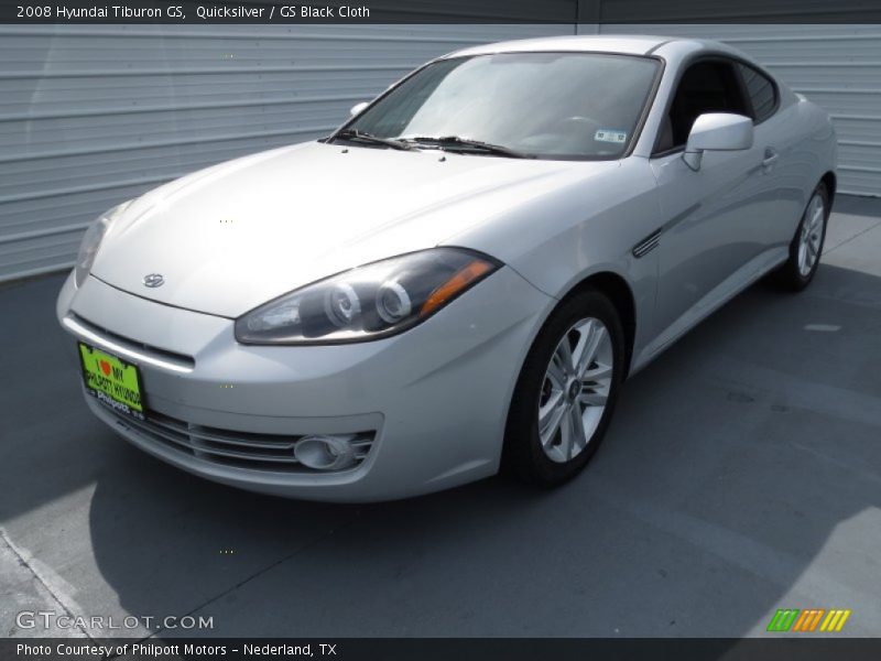 Quicksilver / GS Black Cloth 2008 Hyundai Tiburon GS