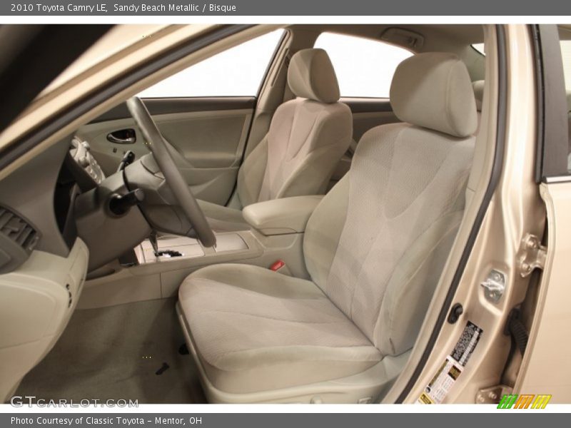 Sandy Beach Metallic / Bisque 2010 Toyota Camry LE