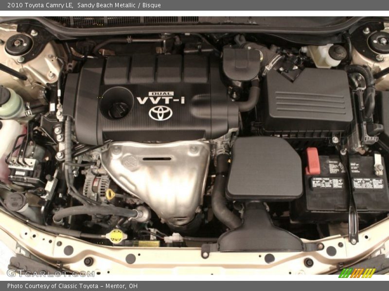 Sandy Beach Metallic / Bisque 2010 Toyota Camry LE