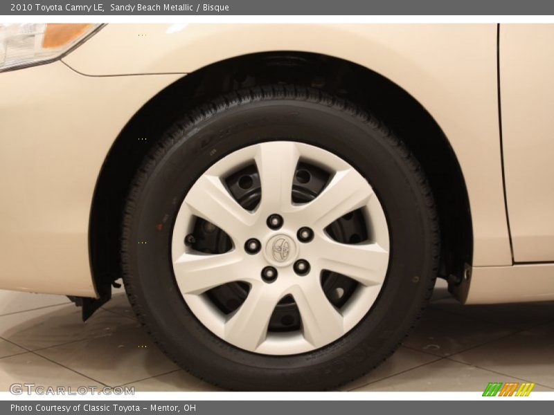 Sandy Beach Metallic / Bisque 2010 Toyota Camry LE