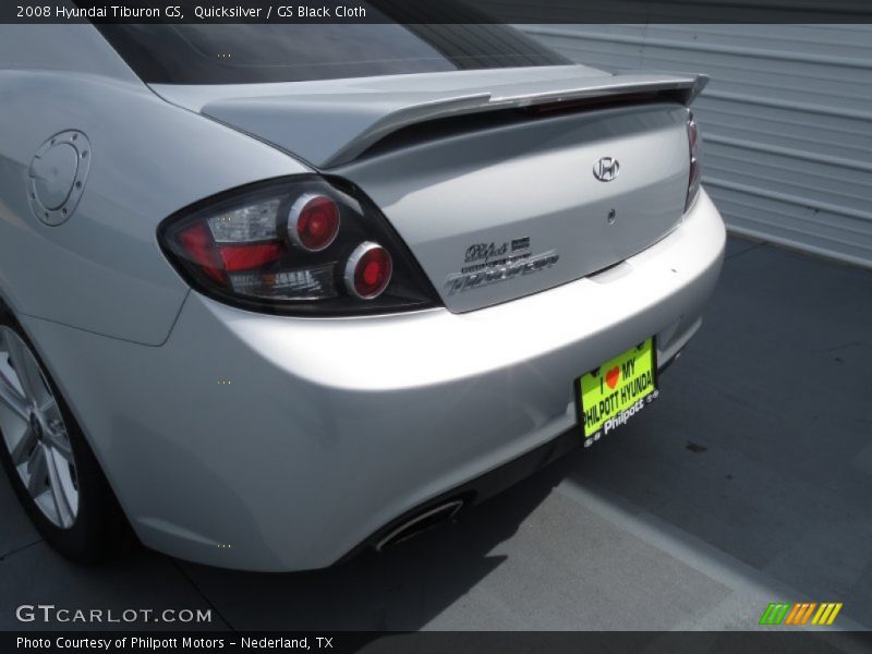 Quicksilver / GS Black Cloth 2008 Hyundai Tiburon GS