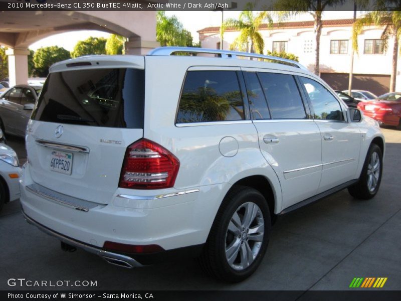 Arctic White / Dark Ash/Ash 2010 Mercedes-Benz GL 350 BlueTEC 4Matic